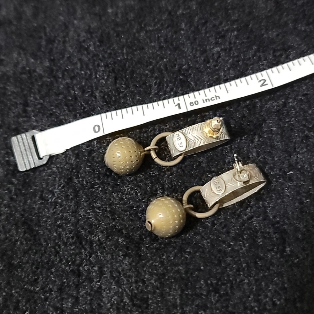 Vintage Marjorie Baer Earrings - Picture 3 of 3